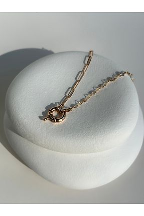 گردنبند استیل ( فولاد ) زرد استیل (فولاد) solea jewelry - کد 901405605