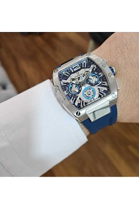 ساعت مچی سرمه ای مردانه 41-45 میلی متر Raymond - کد 901402241
