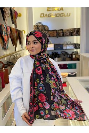 شال رنگی زنانه پنبه ای La boutique - کد 901403551