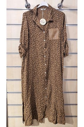 لباس قهوه ای زنانه بافتنی Park Moda - کد 901403824
