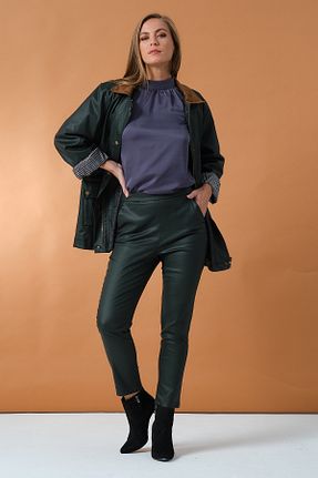 شلوار خاکی زنانه پنبه ای Shahiqa - کد 271534611