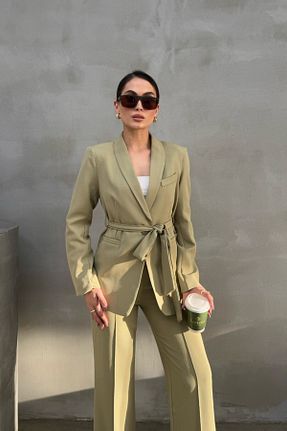 ست بالاتنه و پائین تنه سرمه ای زنانه بافتنی msm fashion - کد 887428812