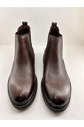 بوت / نیم بوت قهوه ای مردانه پارچه ای FKSHOES - کد 901442249