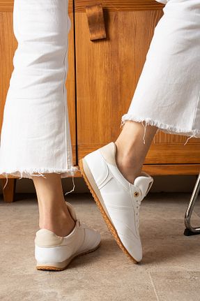 کفش اسنیکر رنگی زنانه بند دار SHOESTEP - کد 897194061