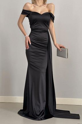 لباس مشکی زنانه بافت Mossta - کد 902463070