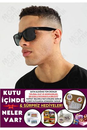 عینک آفتابی مشکی زنانه 54 Ray-Ban - کد 901437251