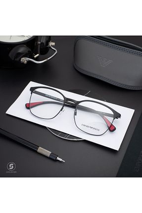 عینک محافظ نور آبی نارنجی زنانه پلاستیک Emporio Armani - کد 810604438