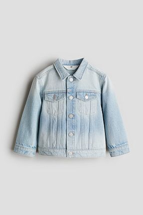 کت آبی بچه گانه پنبه ای H&M - کد 902455791