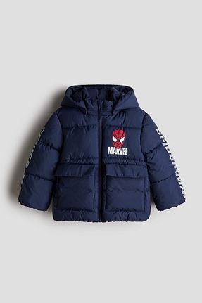 کت آبی بچه گانه پلی استر H&M - کد 902453341