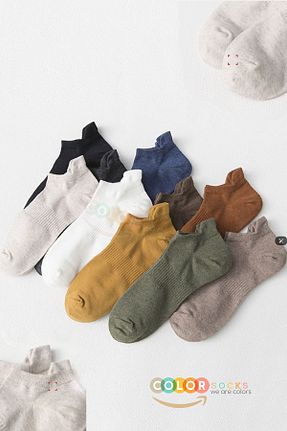 جوراب رنگی مردانه پنبه ای Color Socks - کد 893126798