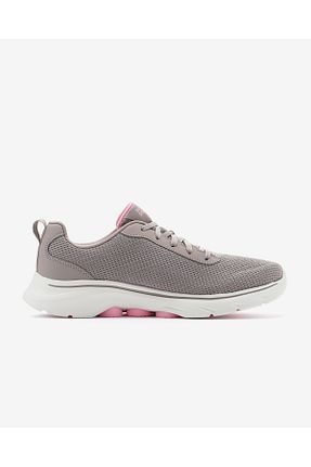 کفش اسنیکر بژ زنانه بند دار Skechers - کد 826687761