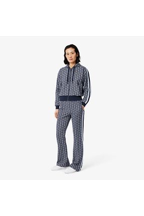 شلوار کرمگن سرمه ای زنانه رگولار Lacoste - کد 900365680