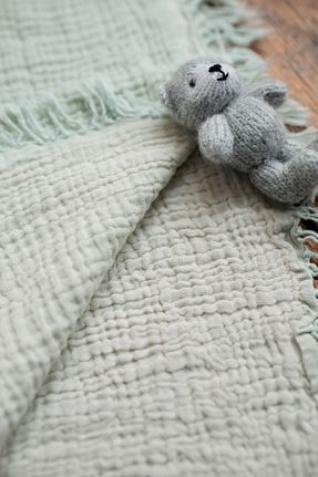 پارچه موسیلین سرمه ای tinykiddesign - کد 812068428
