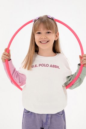 سوئیشرت نباتی بچه گانه ساده U.S. Polo Assn. - کد 885085572