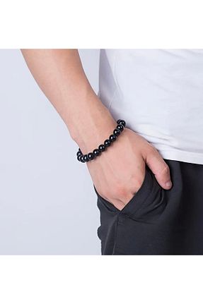 دستبند جواهر مشکی زنانه SİLVER RÜYALAR - کد 901547163