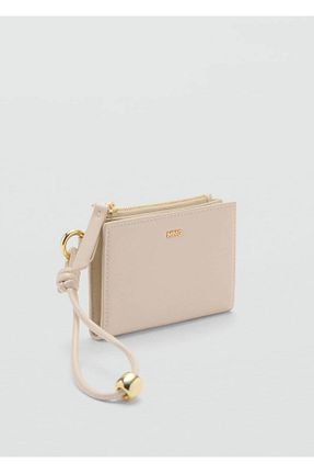 کیف پول سفید زنانه سایز متوسط MANGO - کد 901543092