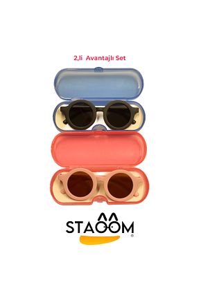 عینک آفتابی بژ بچه گانه بچه گانه STAOOM - کد 901522977