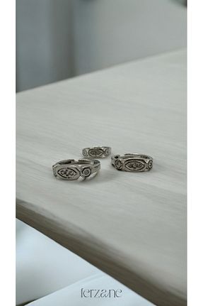 انگشتر نقره زنانه زیرکن FERZANE - کد 901463660