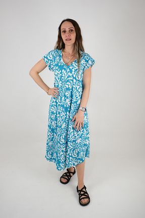 لباس سفید زنانه بافتنی Türkiş Otantik - کد 901466151