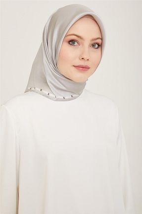 روسری قهوه ای İpek Tivil Armine - کد 807532309