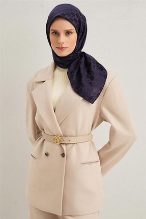 روسری سرمه ای پلی استر Armine - کد 889995668