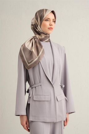 روسری طوسی İpek Tivil Armine - کد 900138242