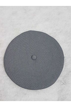 کلاه طوسی زنانه hozey - کد 902523294