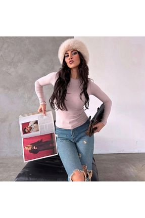 بلوز نباتی زنانه ساده cascanic - کد 901545669