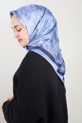 روسری رنگی ساتن Berussa - کد 797630730