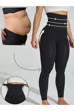 ساق شلواری اسپرت مشکی زنانه بلند MİSTİRİK - کد 137561078