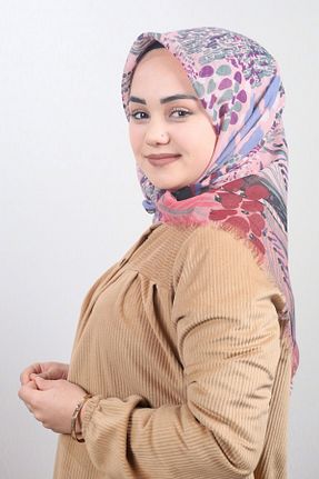 روسری رنگی پنبه ای poloist - کد 750660953