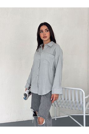 پیراهن طوسی زنانه Relaxed Noa Noa - کد 901619058
