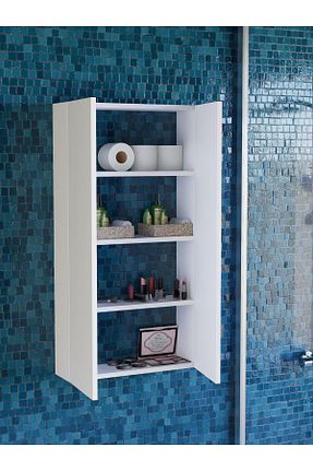 کابینت چند منظوره سفید MDF Detamob - کد 883606741