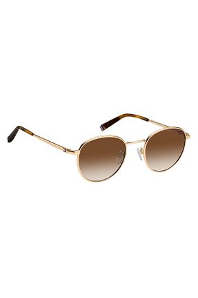 عینک آفتابی زرد زنانه 50 Tommy Hilfiger - کد 901628708