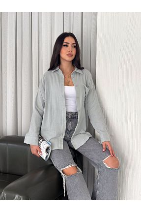 پیراهن طوسی زنانه Relaxed Noa Noa - کد 901619058
