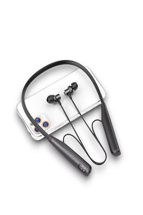 هدست بلوتوث بند گردنی مشکی BLOOFY TECH - کد 898863576