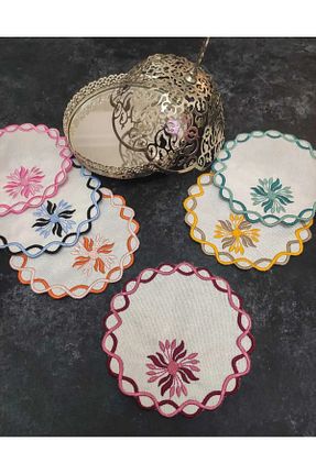 سرویس آمریکائی رنگی گرد Çt Çeyizci Tekstil - کد 896293812