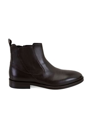 بوت / نیم بوت مشکی مردانه چرم خالص Desa - کد 867225521