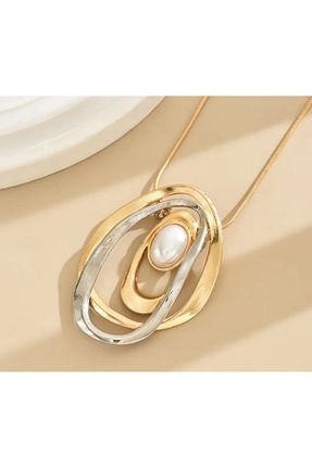گردنبند جواهر زرد زنانه Store - کد 901592277