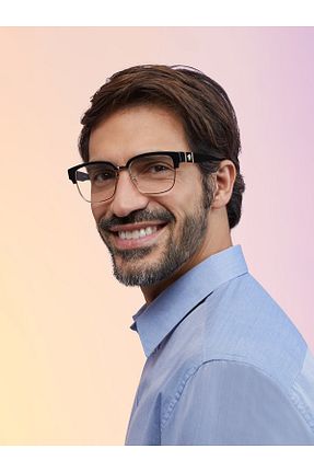 عینک محافظ نور آبی مشکی زنانه پلاستیک Versace - کد 876038641
