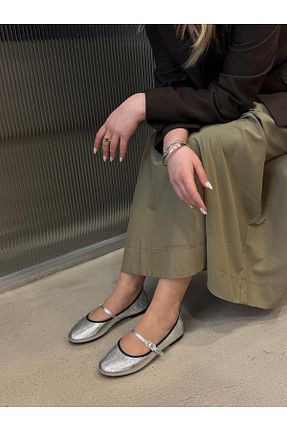 بابت متالیک زنانه چرم مصنوعی İncimoda - کد 901619038