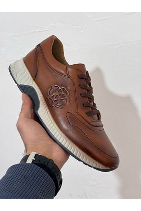 کفش کژوال قهوه ای مردانه چرم خالص Greyybull Shoes - کد 901594229