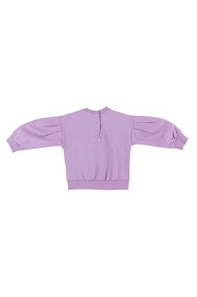 سوئیشرت بنفش بچه گانه چاپی Panço - کد 781009041
