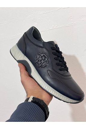کفش کژوال سرمه ای مردانه چرم خالص Greyybull Shoes - کد 901594272