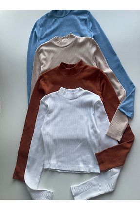 بادی سفید زنانه یقه ایستاده SHClothing accessories - کد 901625931