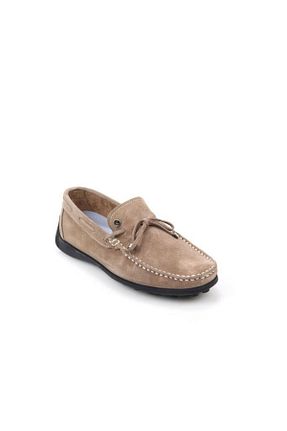 کفش کژوال بژ مردانه چرم خالص Pierre Cardin - کد 901627364