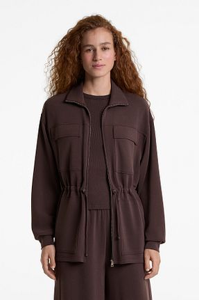 کت بنفش زنانه رگولار Oysho - کد 901627769