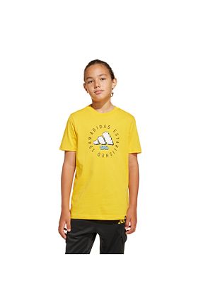 تیشرت زرد بچه گانه رگولار adidas - کد 898890907