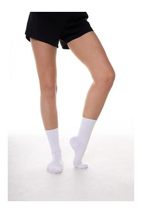 جوراب سفید زنانه پنبه - الاستین Ozzy Socks - کد 898327950