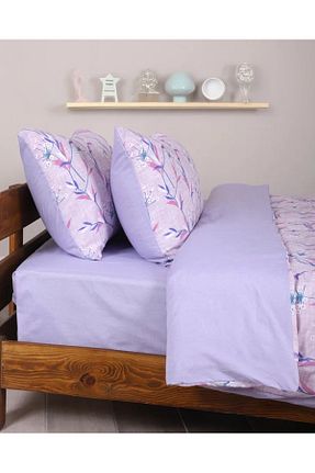 روتختی تک نفره بنفش پنبه ای Sares Home - کد 670503872